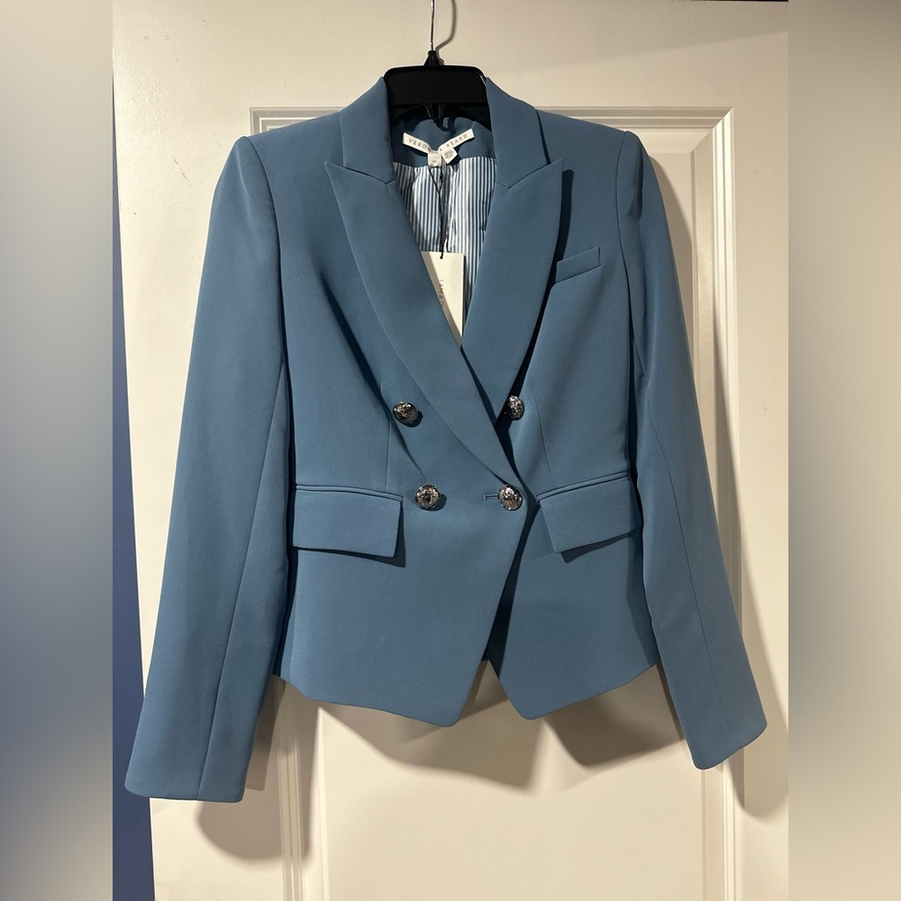 New with Tags Veronica Beard Blue Blazer Size 00